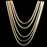 24K Gold Plated Layered Necklace
