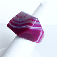 Agate Carved Ring