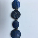 Primitive Natural Lapis Stone Necklace