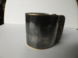 Two-tone Designer Cuff with Cufflink Closure