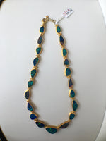 Show Stopping Australian Black Opal Necklace